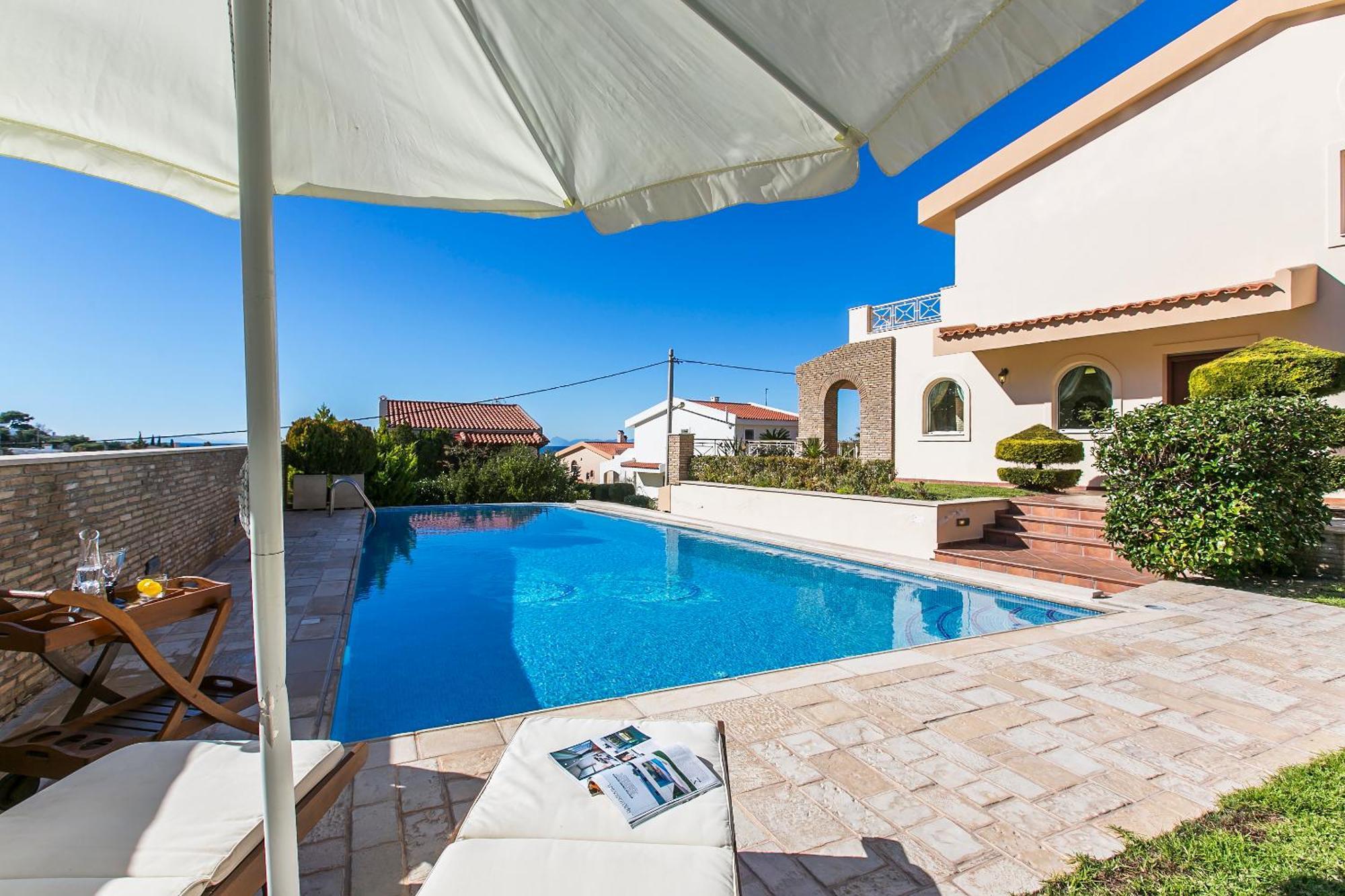 Villa Melia Kap Kap Sounion Exterior foto