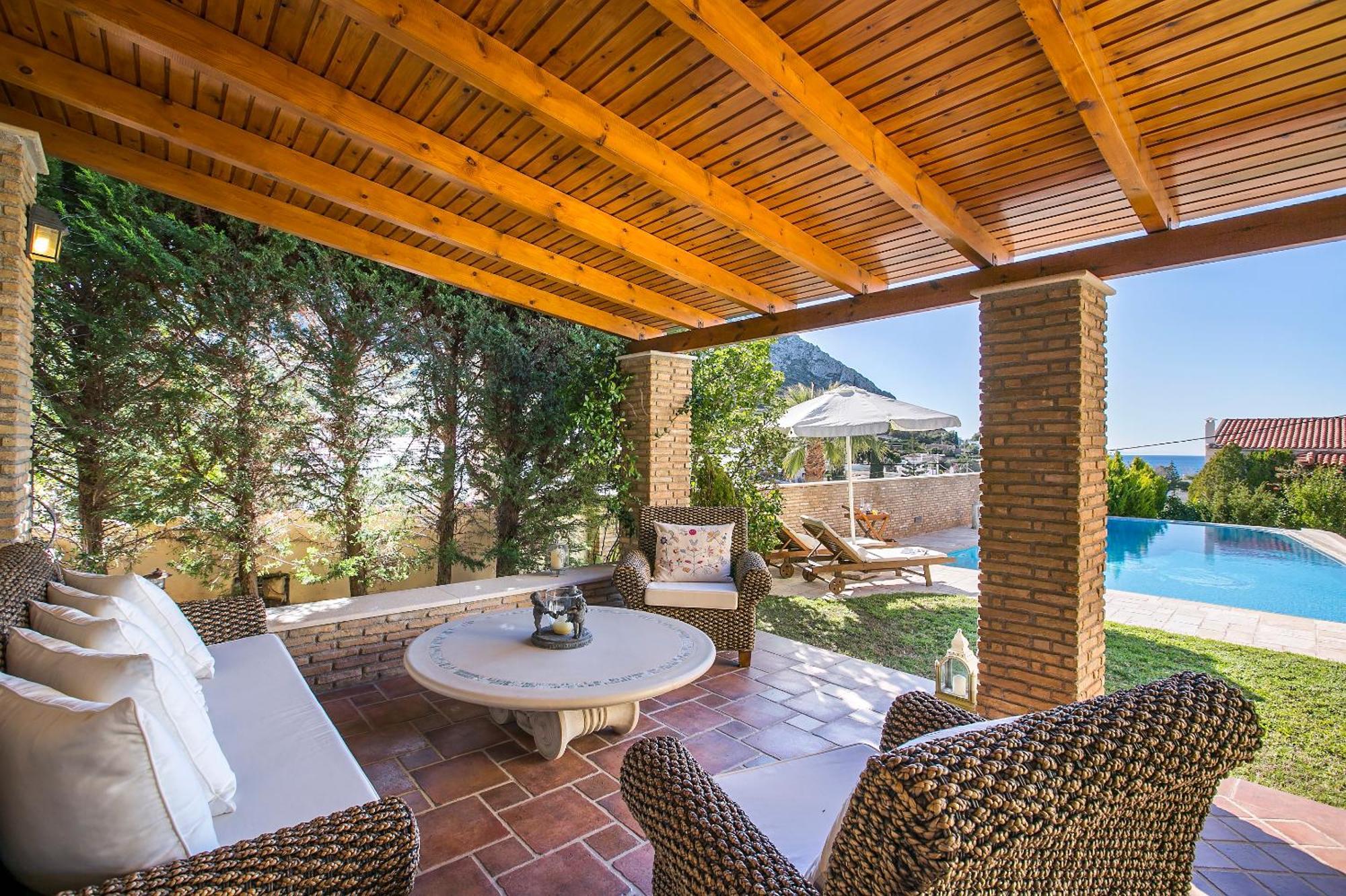 Villa Melia Kap Kap Sounion Exterior foto