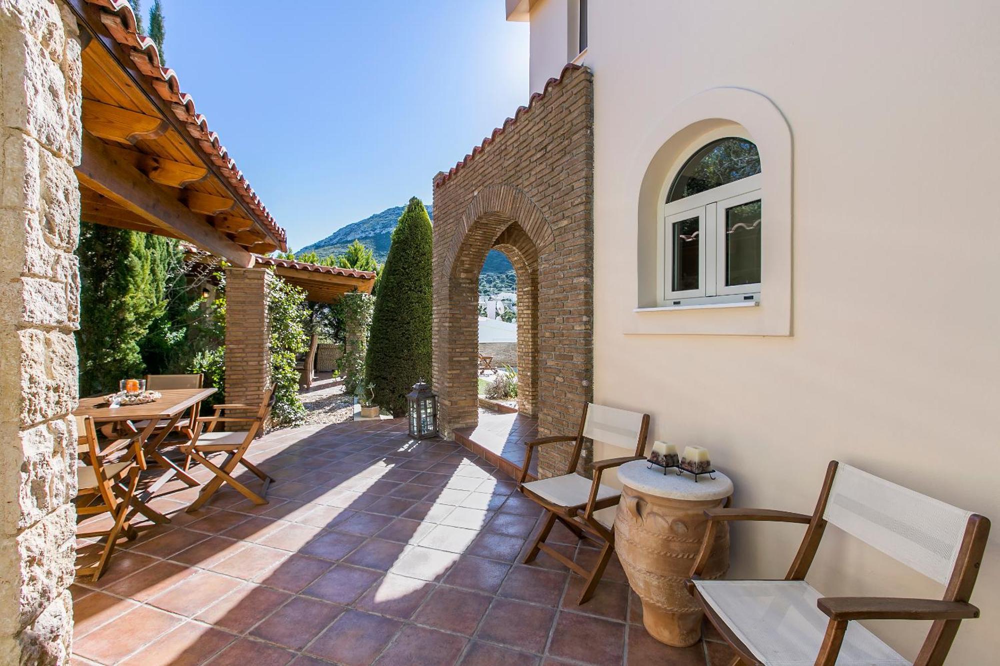 Villa Melia Kap Kap Sounion Exterior foto