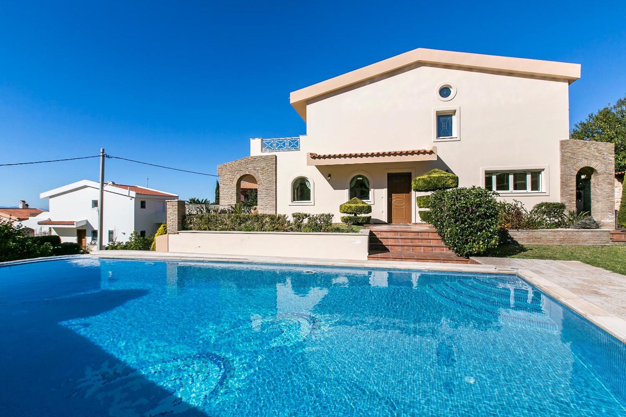 Villa Melia Kap Kap Sounion Exterior foto