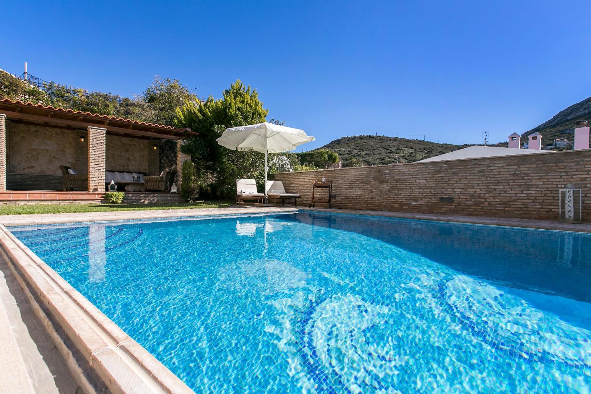 Villa Melia Kap Kap Sounion Exterior foto