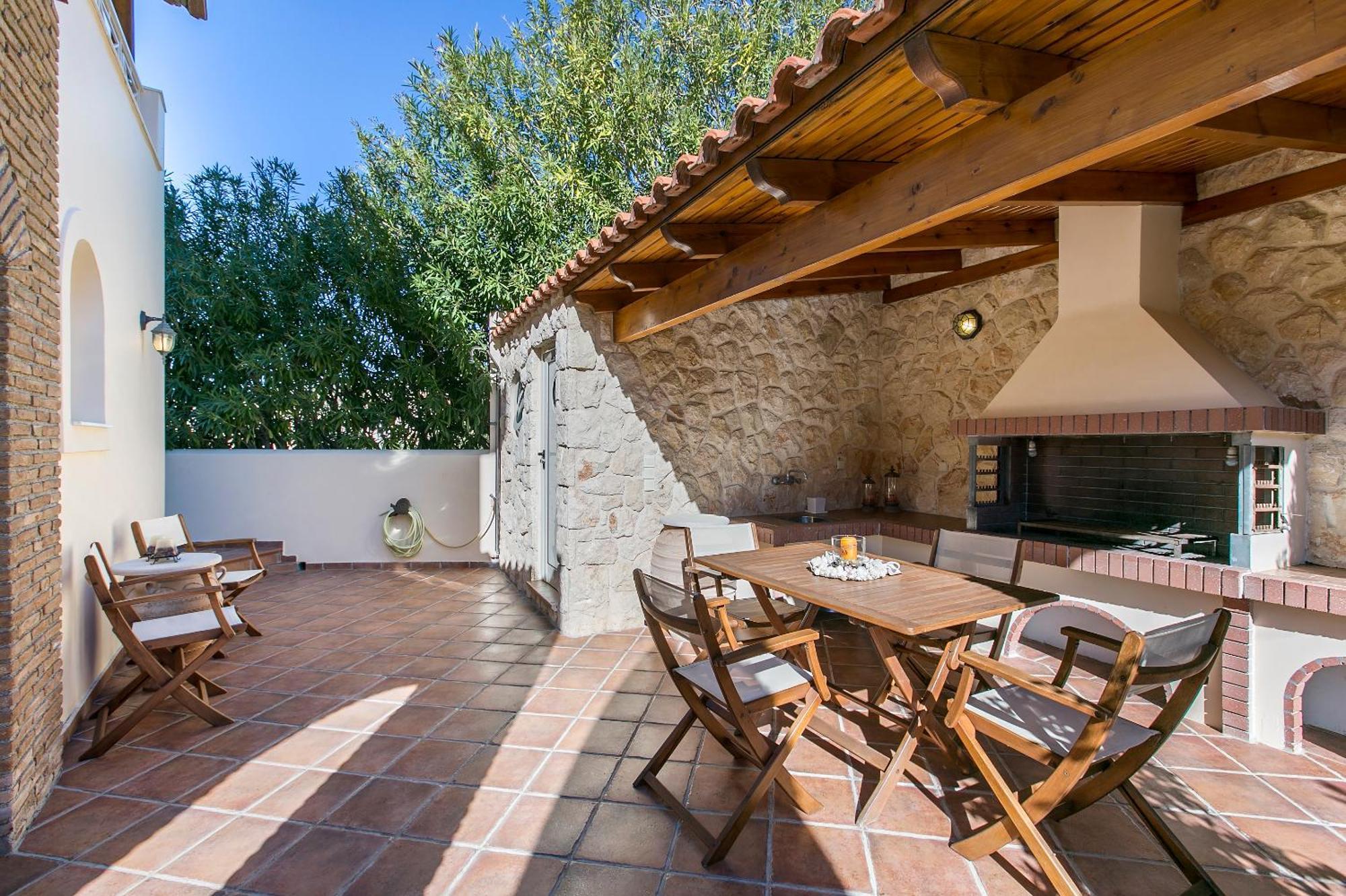 Villa Melia Kap Kap Sounion Exterior foto