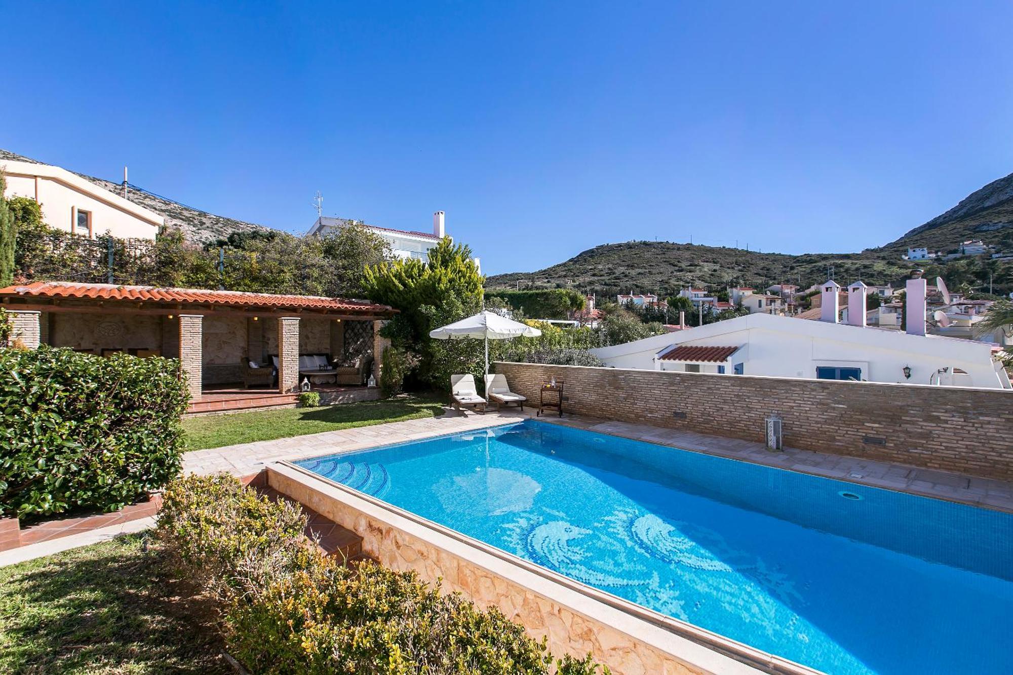 Villa Melia Kap Kap Sounion Exterior foto