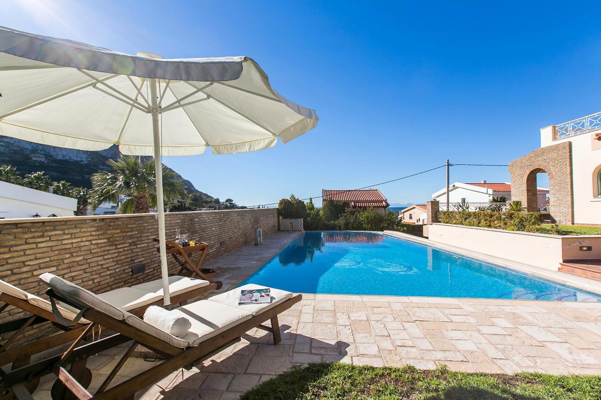 Villa Melia Kap Kap Sounion Exterior foto