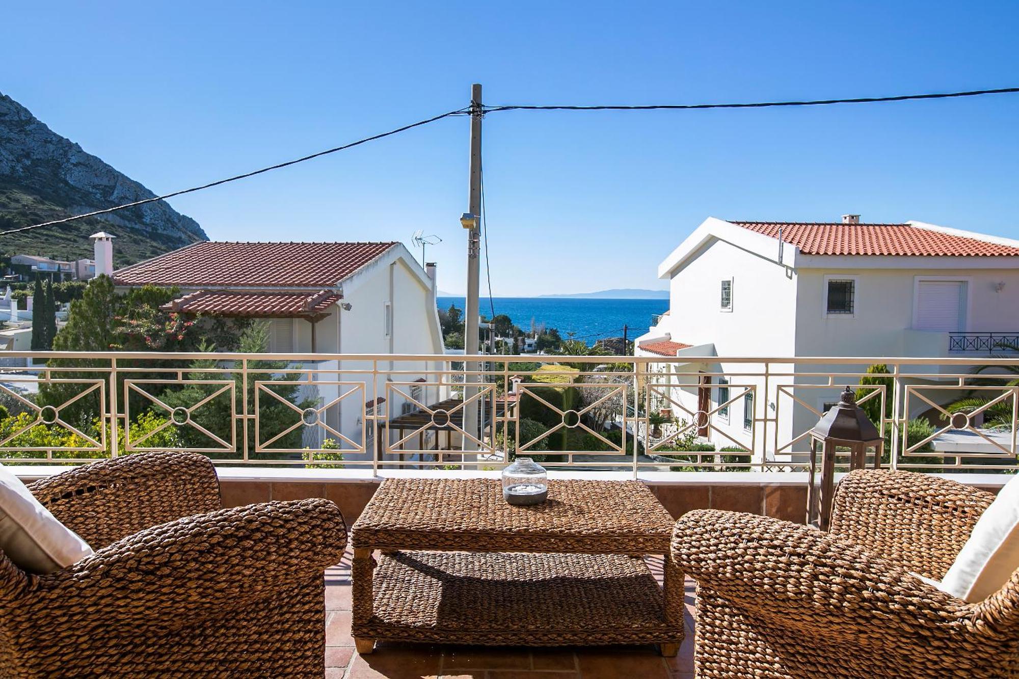 Villa Melia Kap Kap Sounion Exterior foto