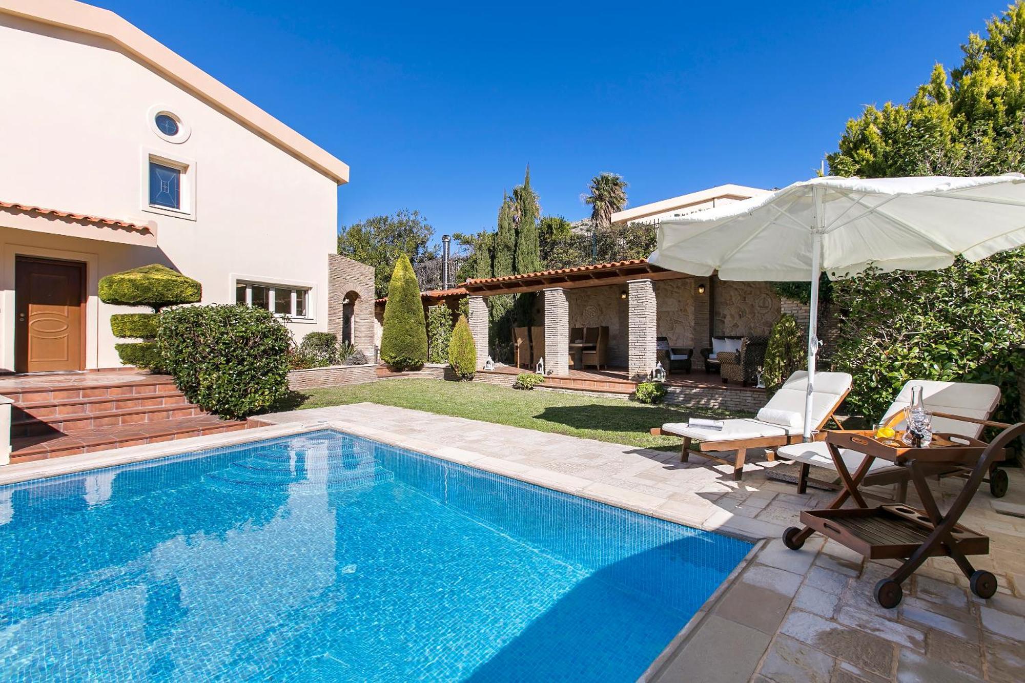 Villa Melia Kap Kap Sounion Exterior foto