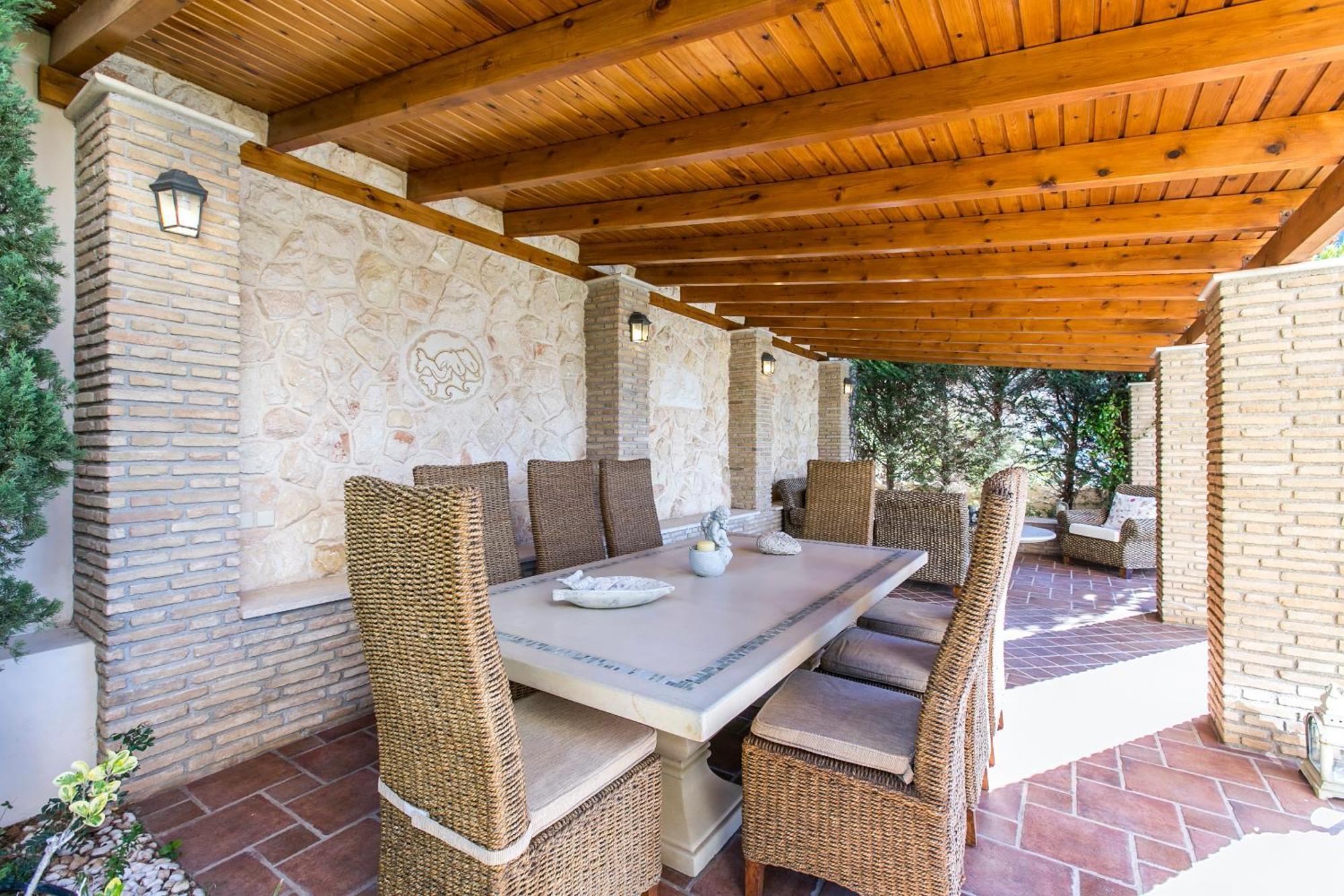Villa Melia Kap Kap Sounion Exterior foto