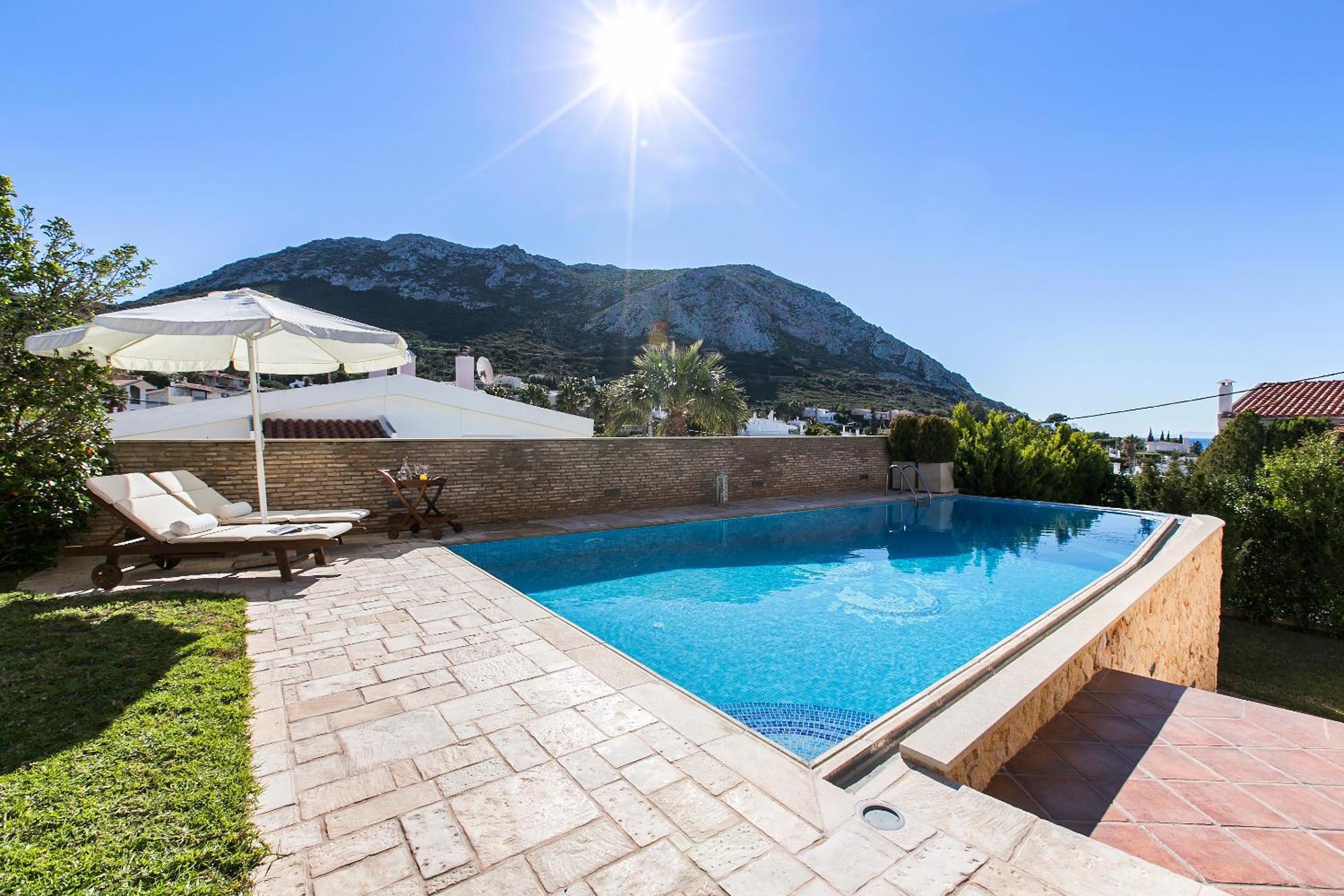 Villa Melia Kap Kap Sounion Exterior foto