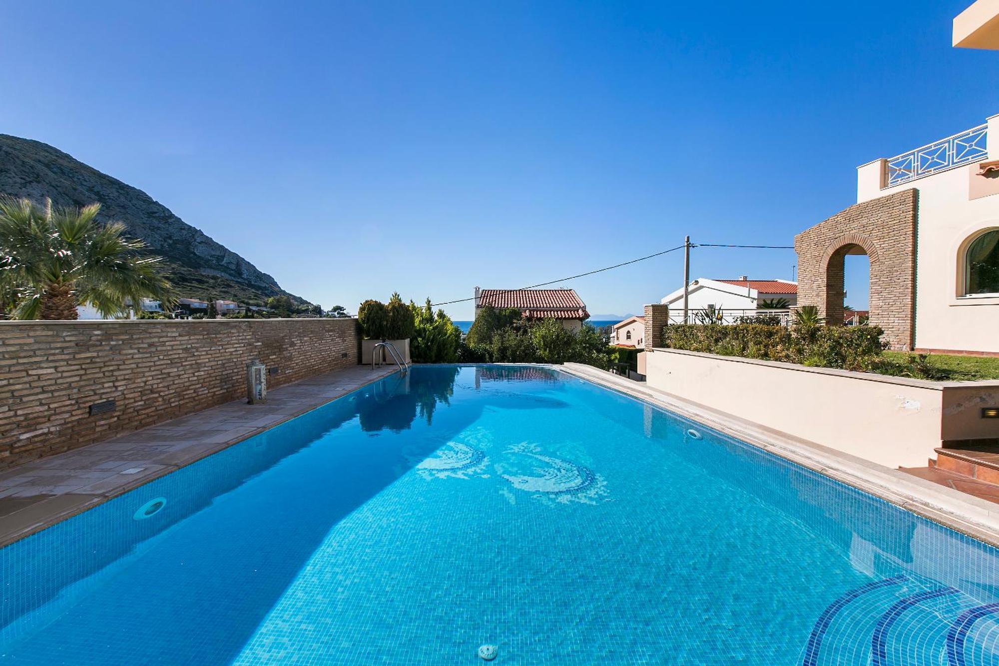 Villa Melia Kap Kap Sounion Exterior foto