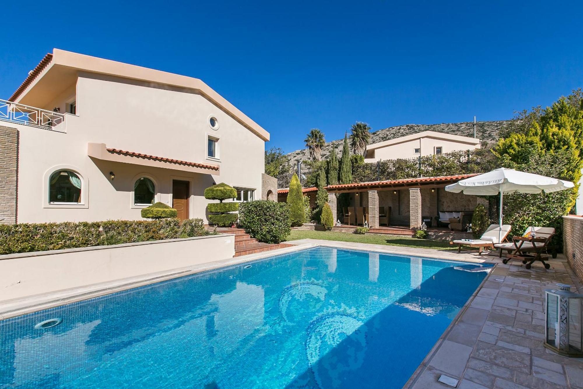 Villa Melia Kap Kap Sounion Exterior foto